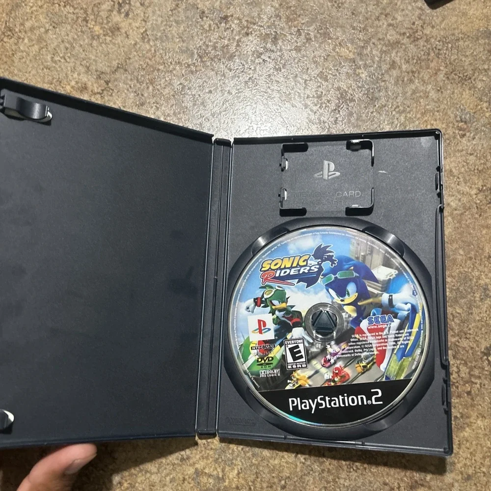 Sonic Riders (PS2 Sony PlayStation 2) Nice Disc- No Manual